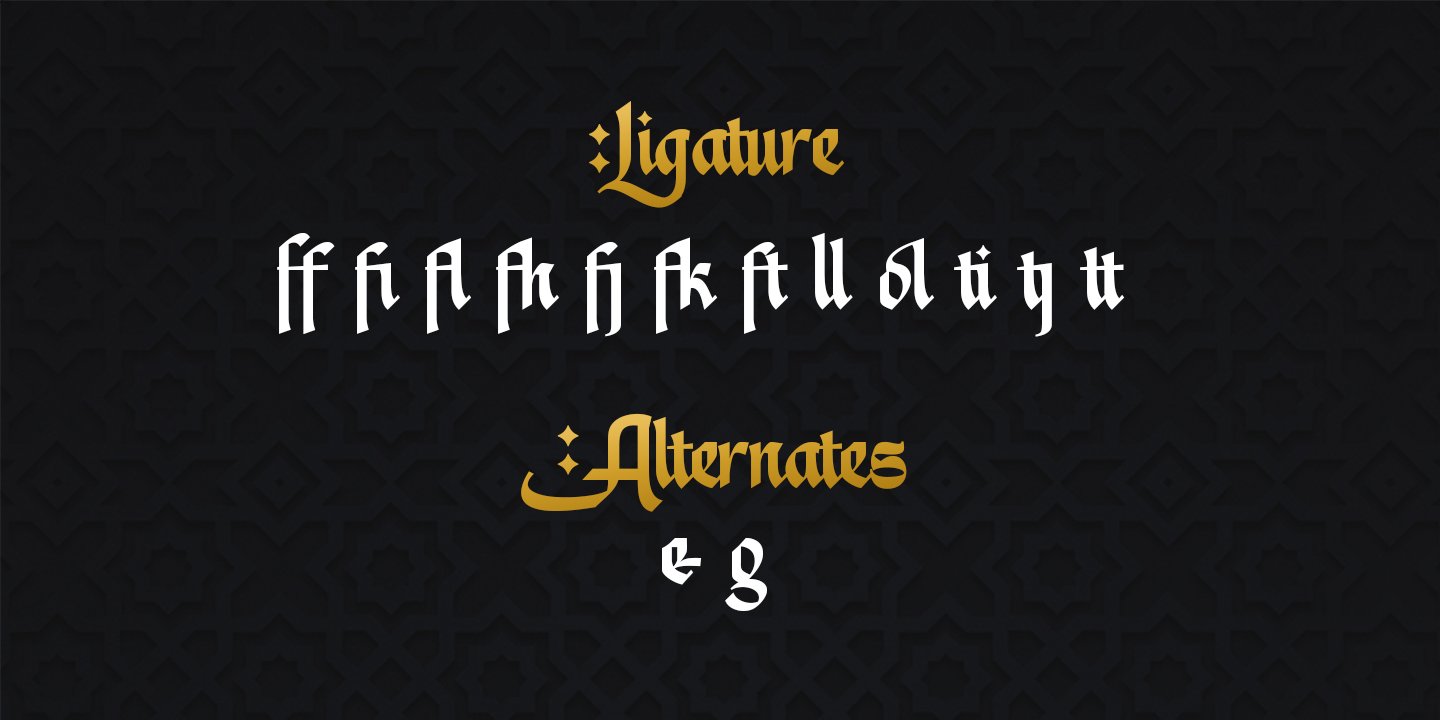 Arabic Style Font