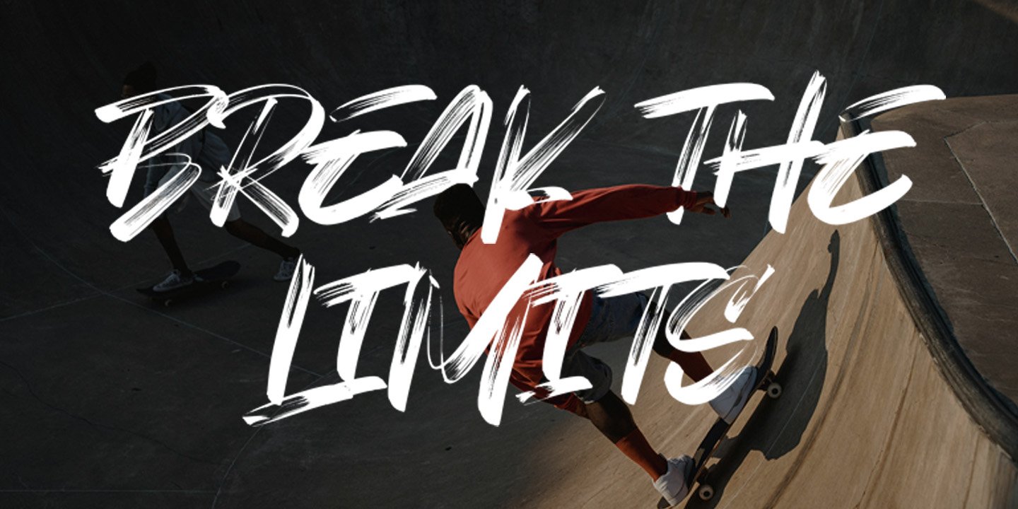 Dry Brush Font