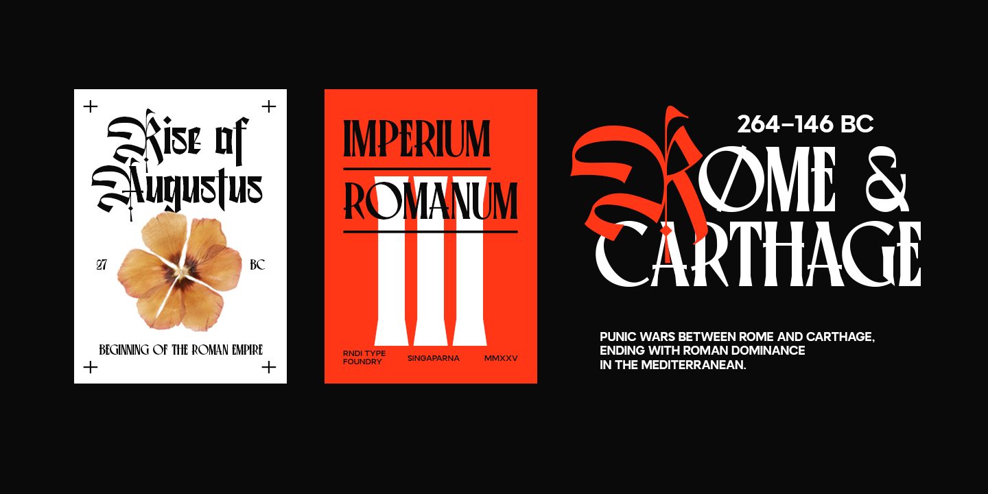 Experimental Display Font