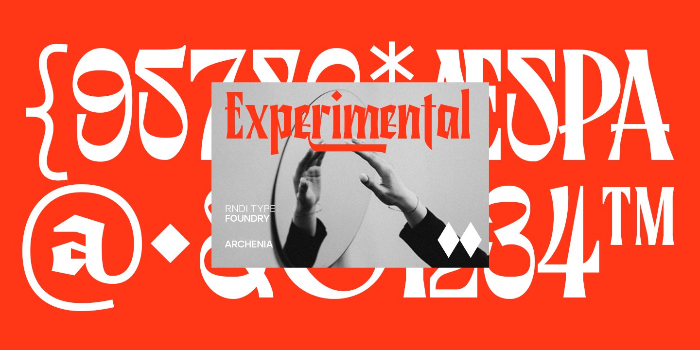 Experimental Display Font