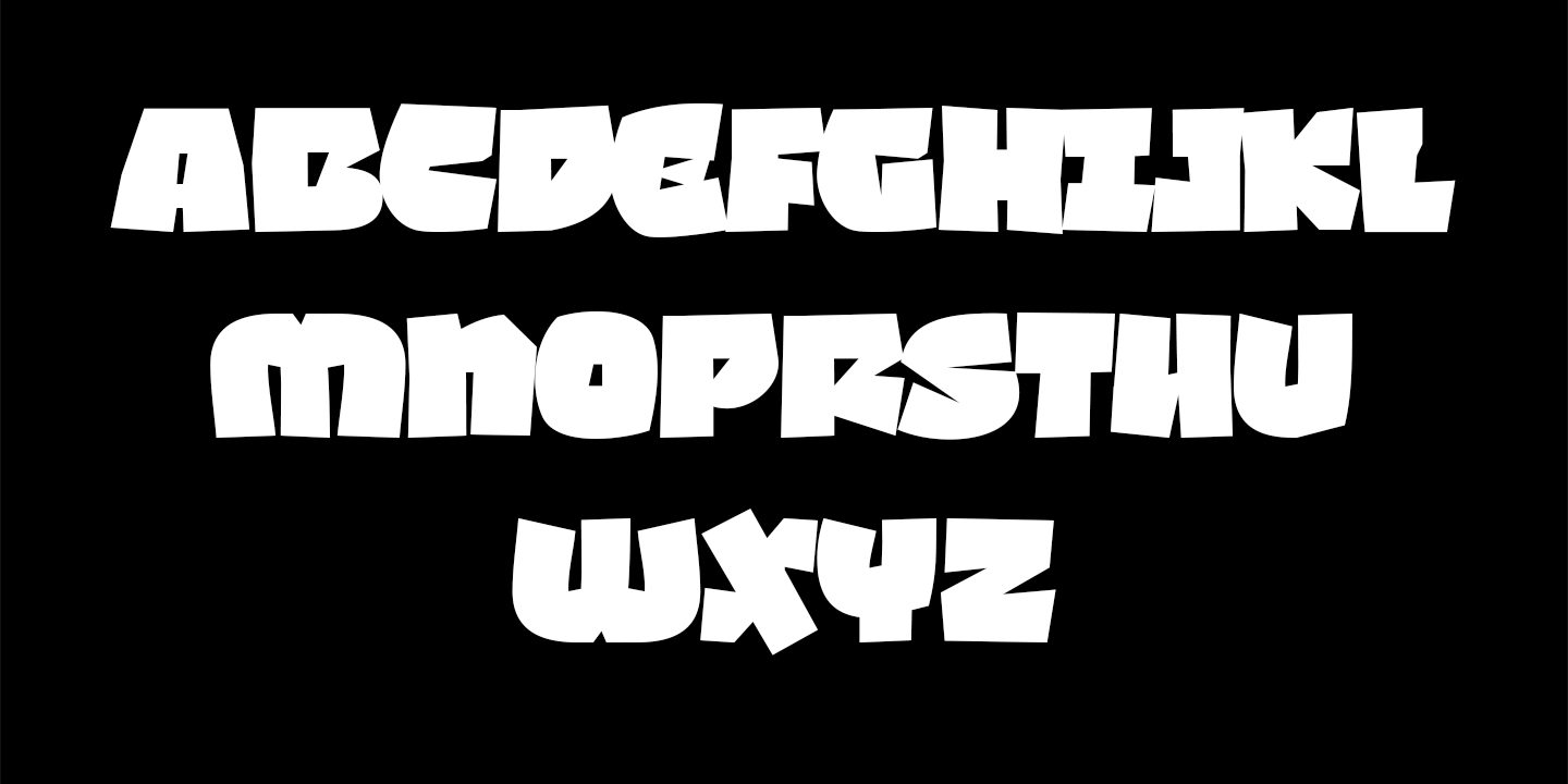 Fat Display Font