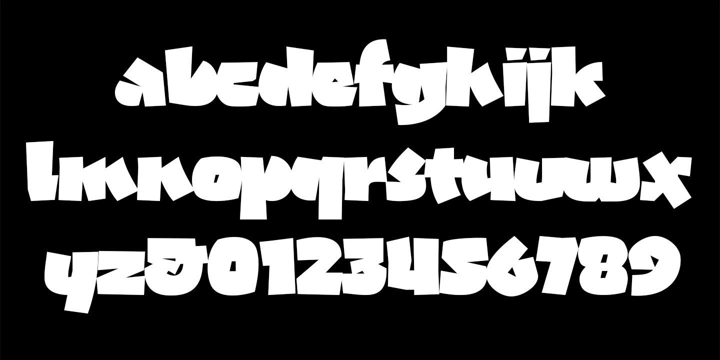 Fat Display Font