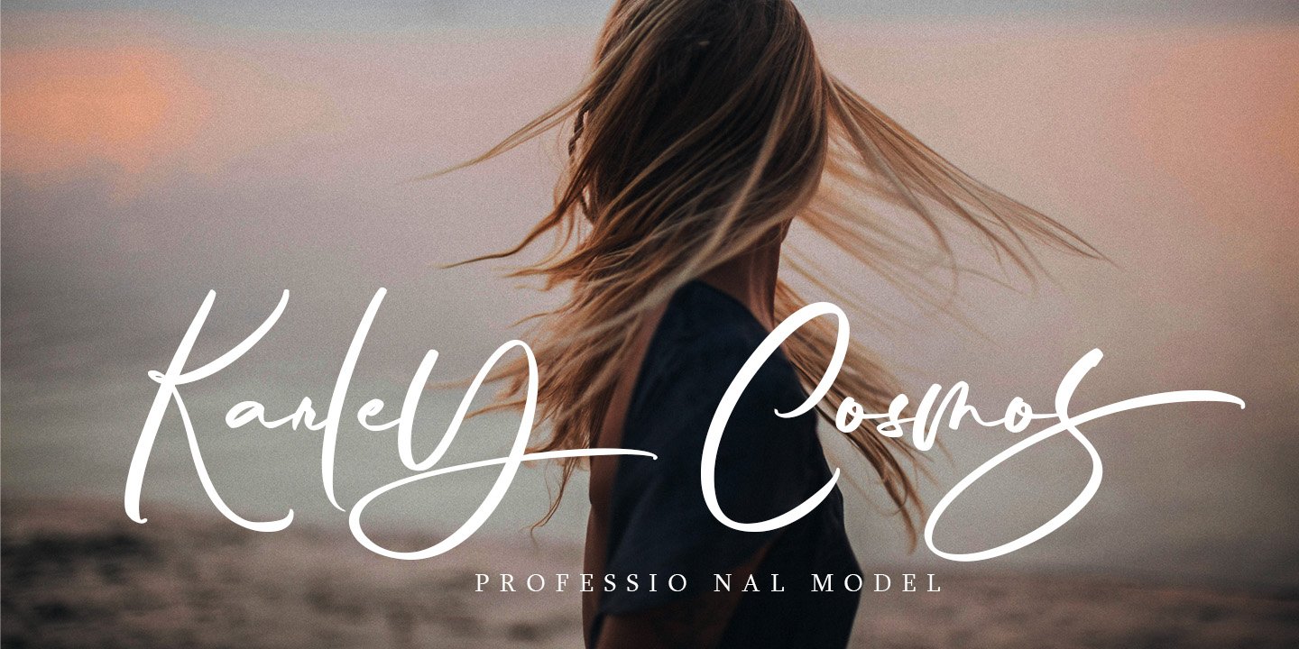 Handcrafted Signature Font