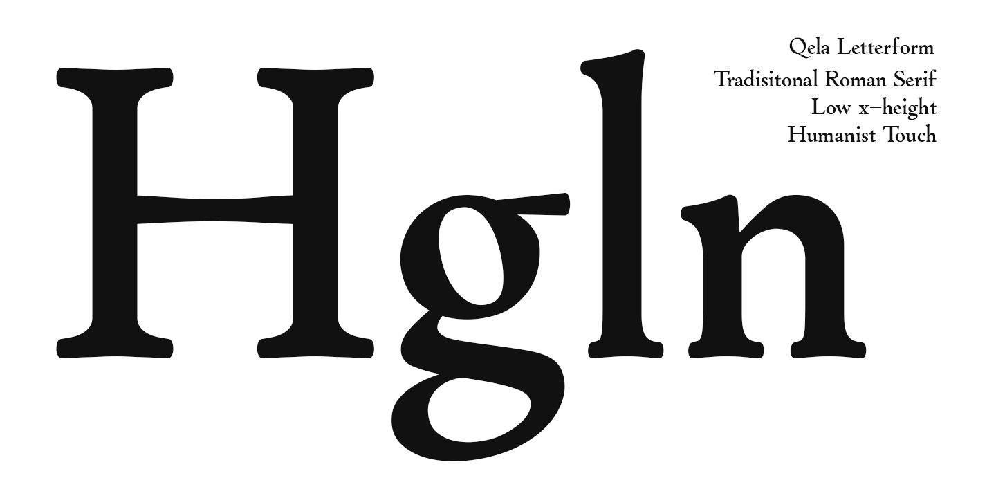 Traditional Roman Serif Font