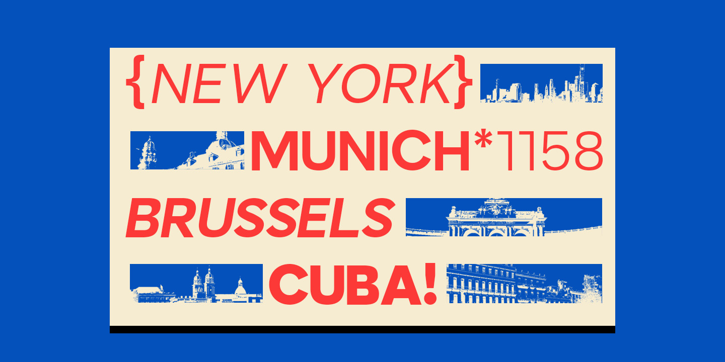 Modern Sans Serif