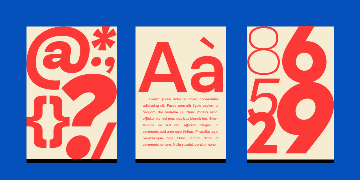 Modern Sans Serif